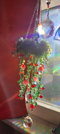 Cherry Fairy Ring Suncatcher