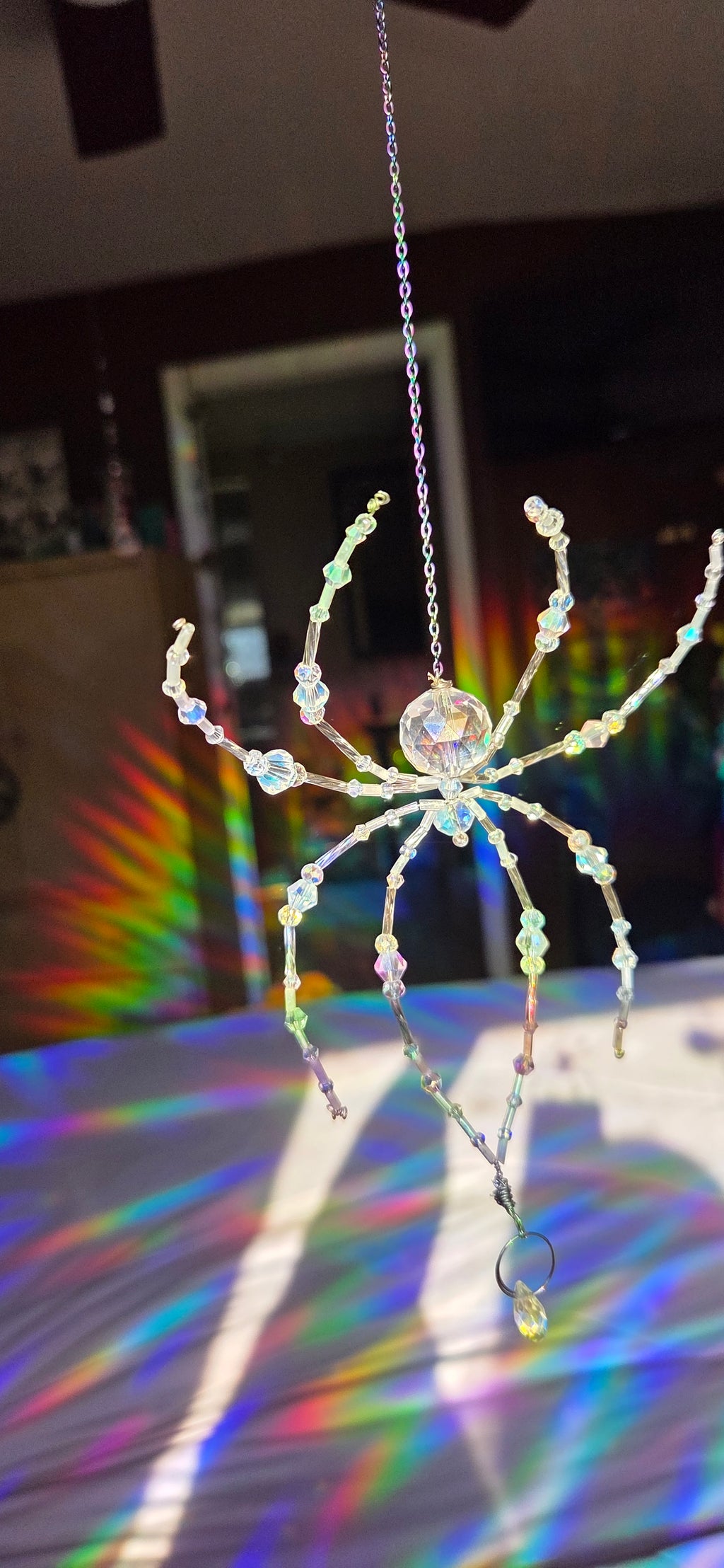 Baby Iridescent Spider