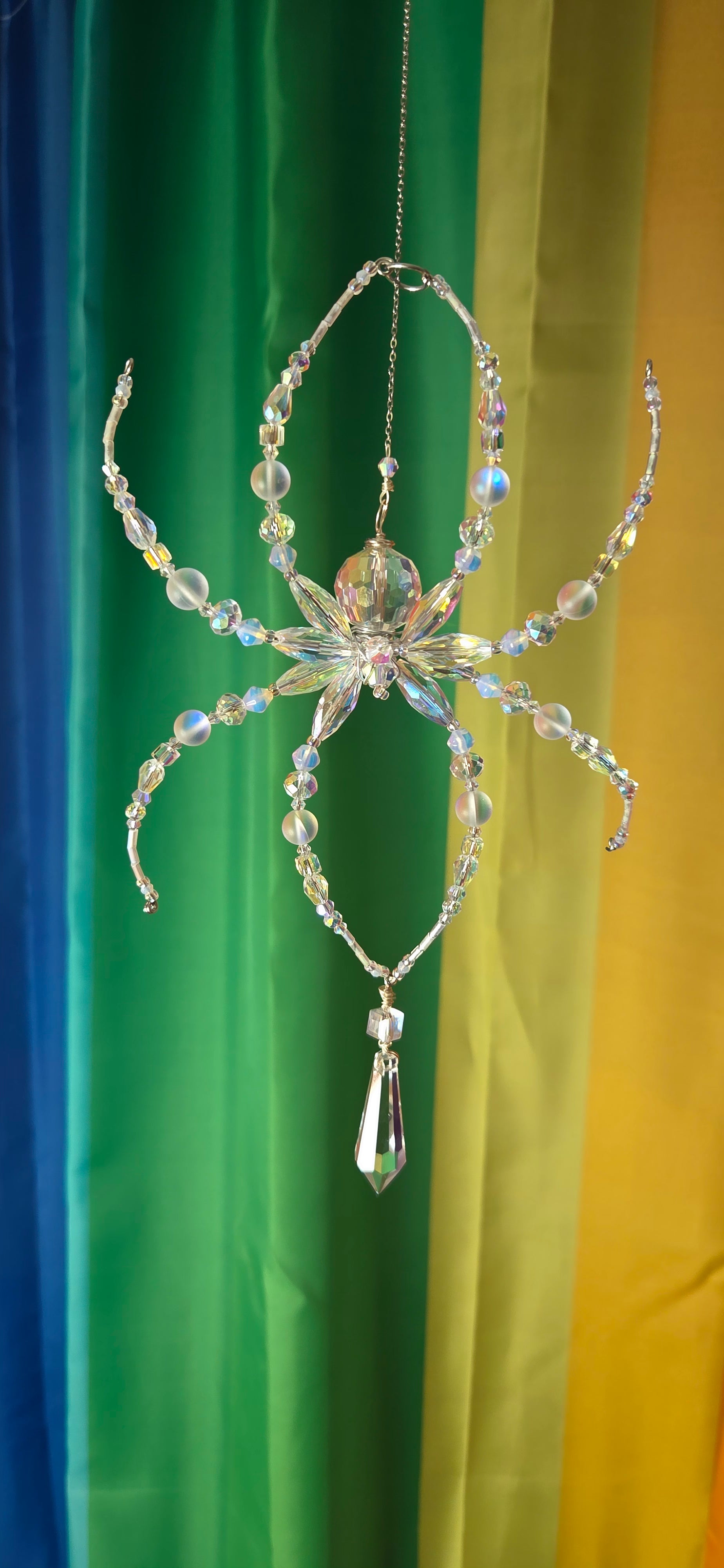 Iridescent Not Scary Spider