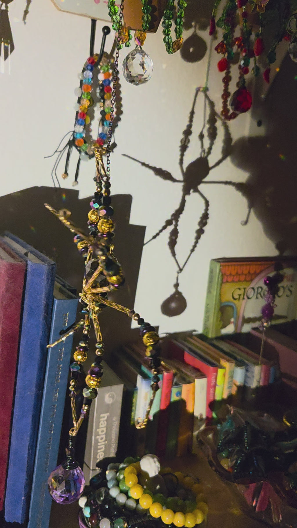 Violet Magic Spider