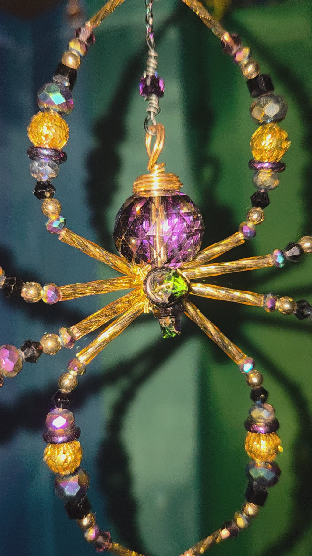 Violet Magic Spider