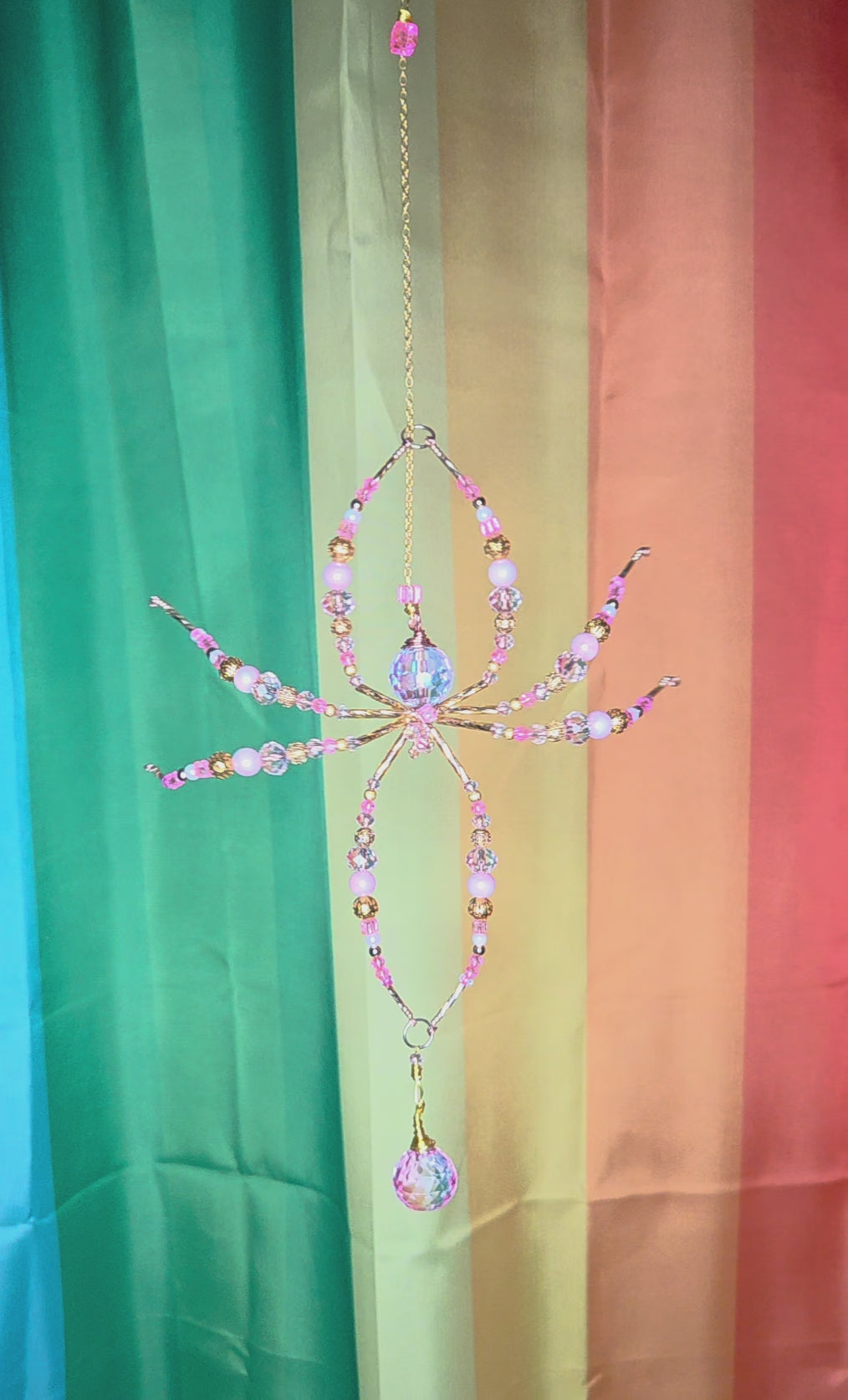 Pretty In Pink Spider