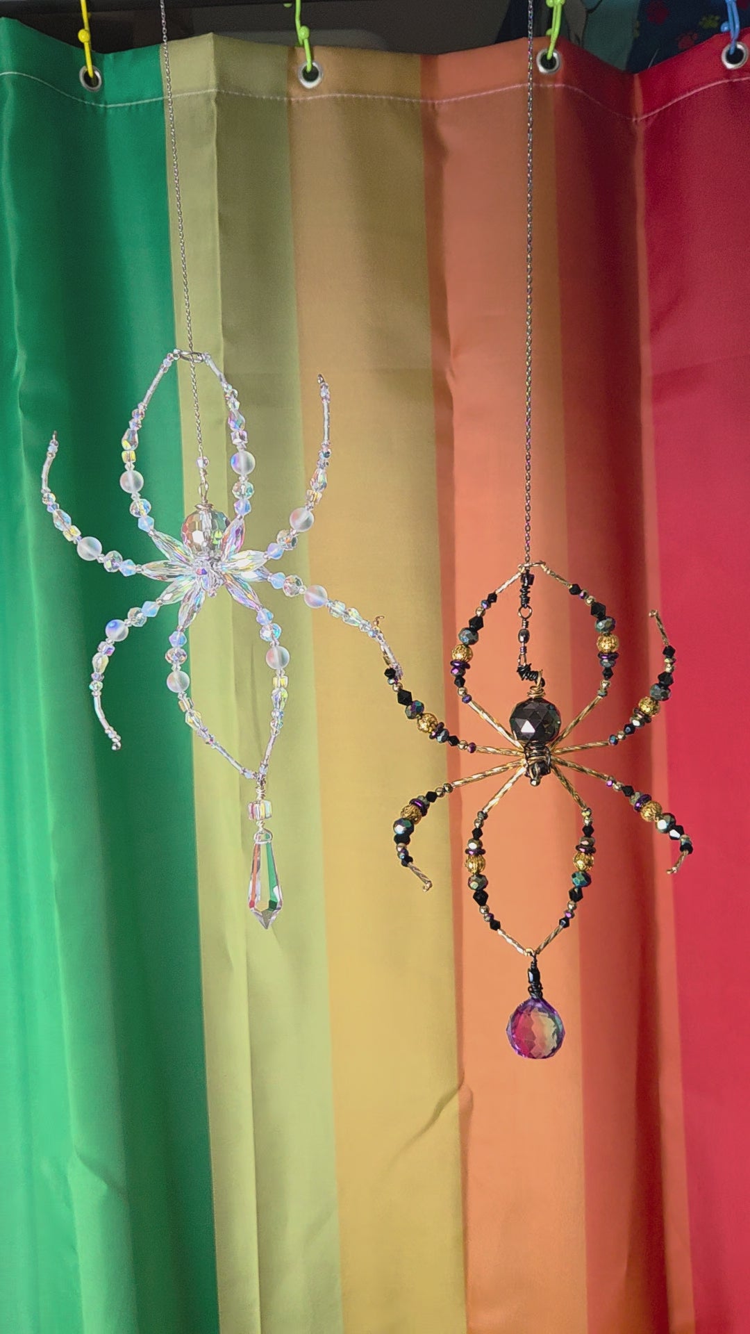 Iridescent Not Scary Spider